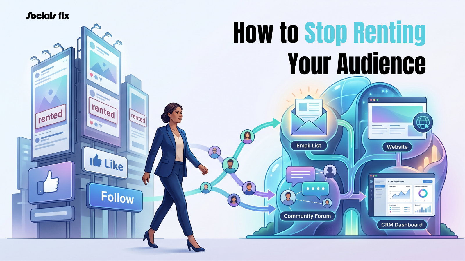 How to Stop Renting Your Audience